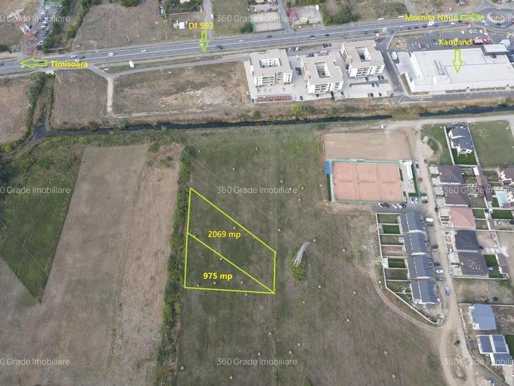 Teren Construcții intravilan de 3044 mp, în Moșnița Nouă