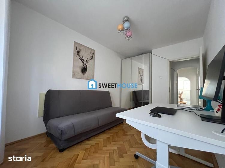 Apartament cu 3 camere, mobilat în Central