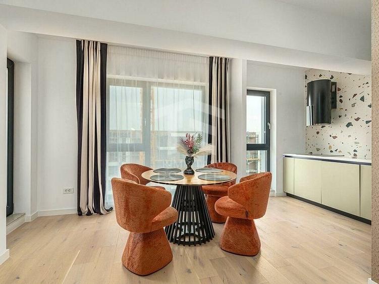 Apartament cu 3 camere decomandat, mobilat în Pipera