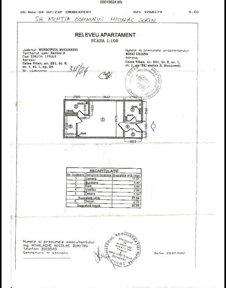 Garsonieră semidecomandată în Vitan