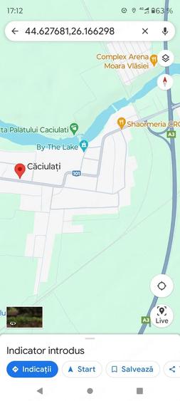 Teren de 1220 mp, în Căciulați