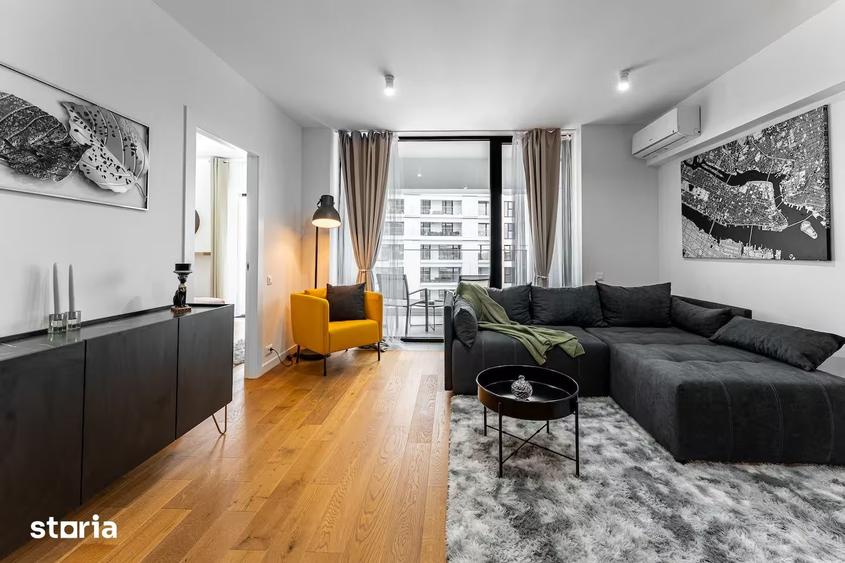 Apartament cu 2 camere, mobilat în 13 Septembrie