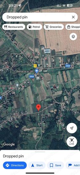 Teren de 2300 mp, în Lipovăț
