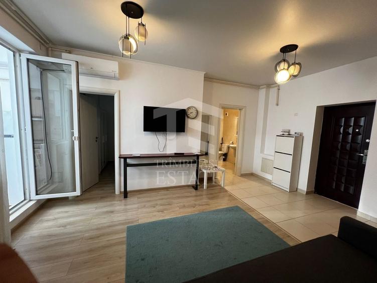 Apartament cu 2 camere semidecomandat, mobilat în Militari