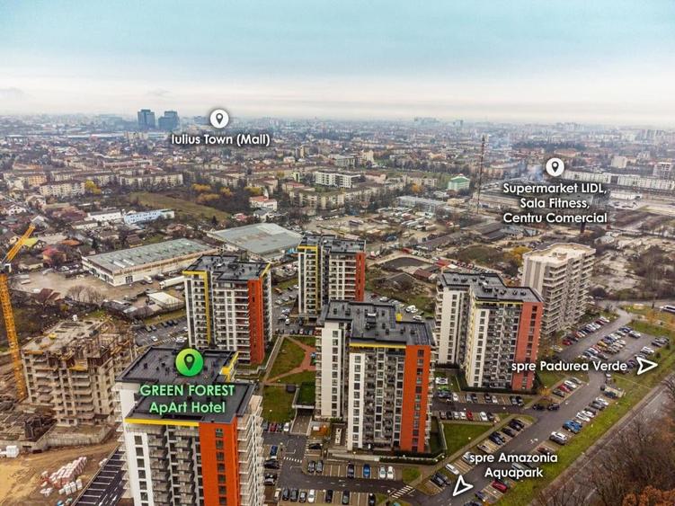 Apartament cu 2 camere semidecomandat în Lipovei