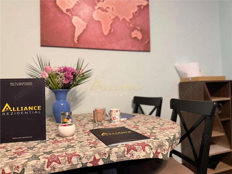 Apartament cu 3 camere, mobilat în Brâncoveanu