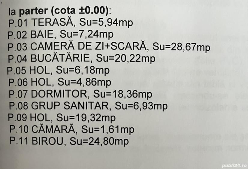 Casă cu 5 camere cu Teren 1073 Mp în Poienarii Burchii