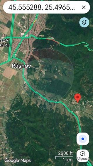 Teren Construcții intravilan de 2000 mp, în Cheile Râșnoavei