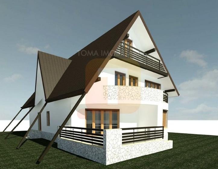 Casă individuală cu 6 camere cu Teren 800 Mp în Alexandru cel Bun