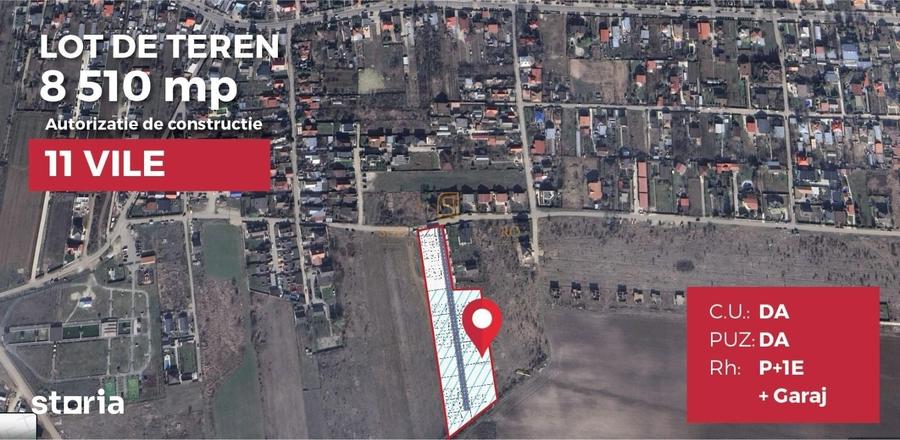 Teren de 8510 mp, în Corbeanca