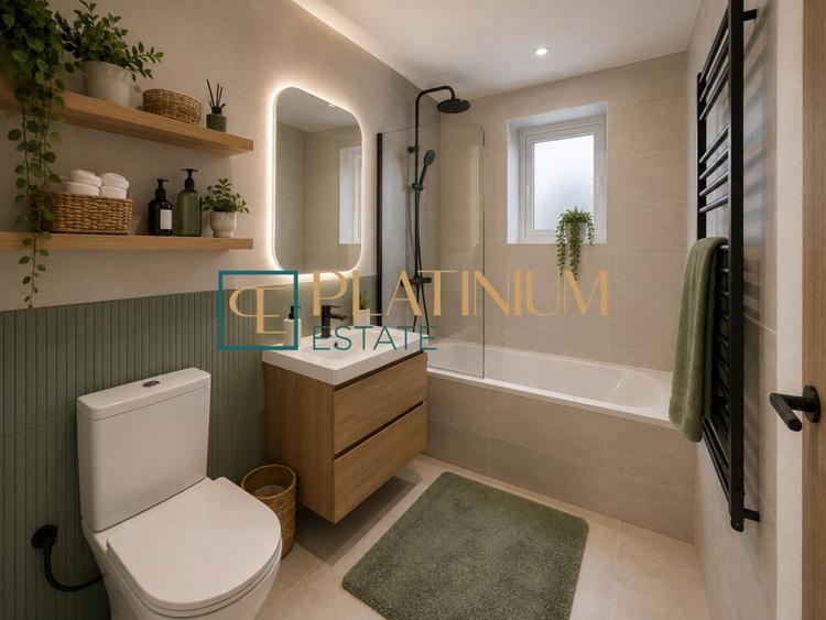 Apartament cu 2 camere decomandat, mobilat în Lunei