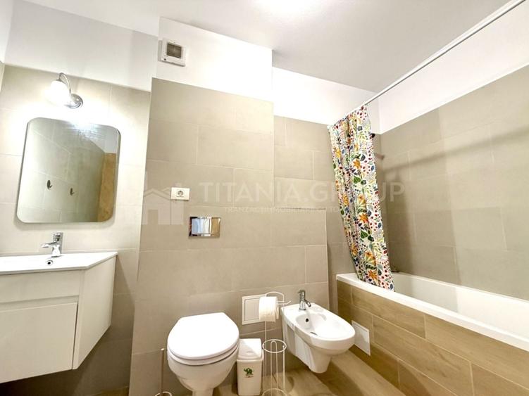Apartament cu 2 camere semidecomandat, mobilat în Tractorul