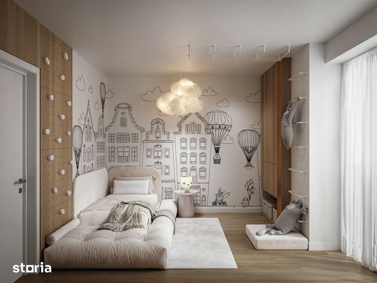 Apartament de 4 camere in ansamblu rezidential securizat - 4