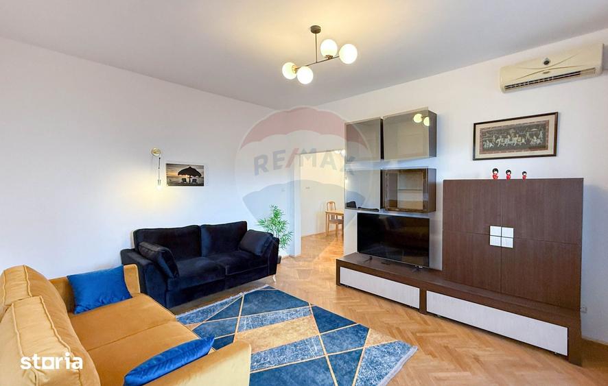 Apartament cu 4 camere, mobilat în Universitate