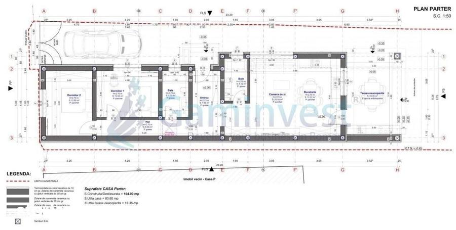 Casă cu 3 camere cu Teren 296 Mp în Tokai