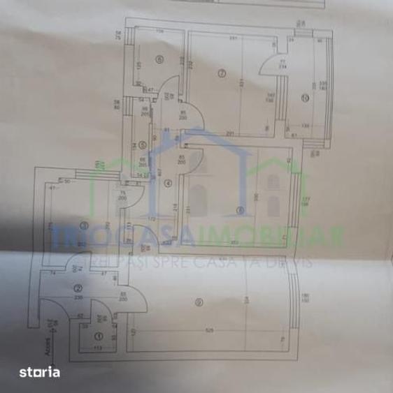 Apartament cu 3 camere decomandat în Gării