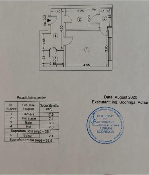 Garsonieră decomandată în Drumul Taberei