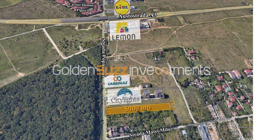 Teren Construcții intravilan de 5000 mp, în Central