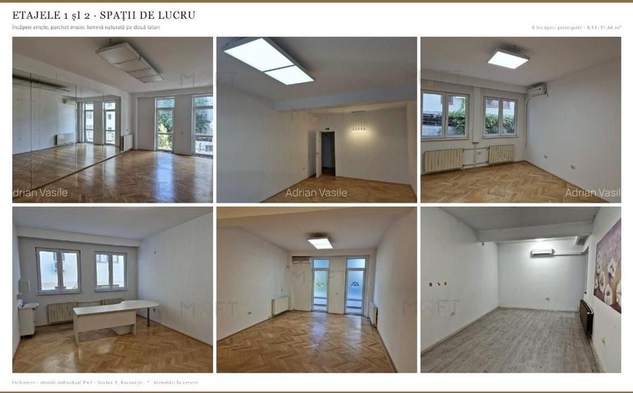 Casă individuală cu 9 camere cu Canalizare în Dorobanți