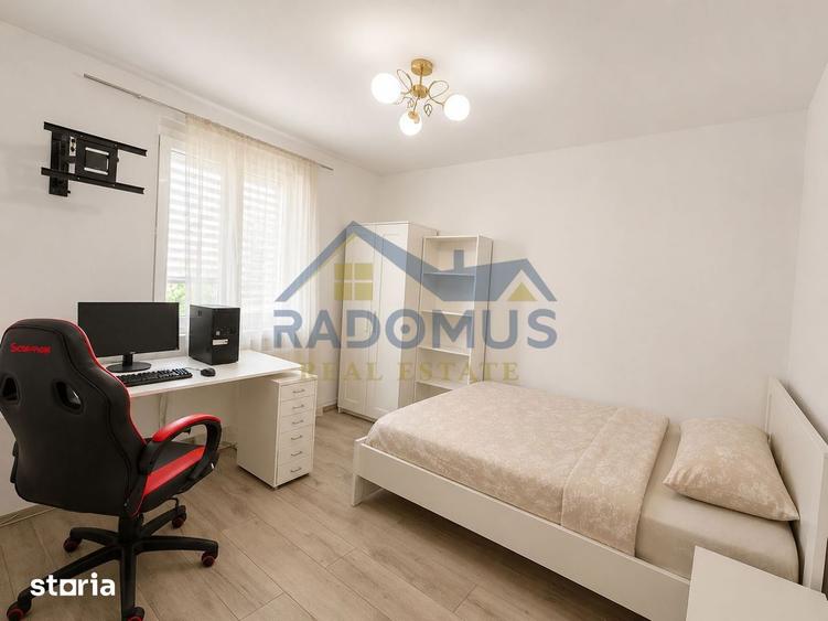 Apartament cu 3 camere, mobilat în Cantacuzino