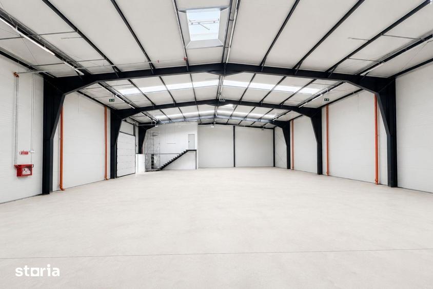 Spa?iu logistic nou, cu 4 hale plus showroom ?i spa?iu birouri P+2 - 9