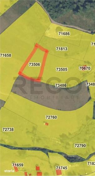 Teren de 1700 mp, în Arieșeni
