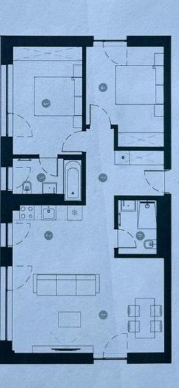 Apartament cu 3 camere decomandat în Ultracentral
