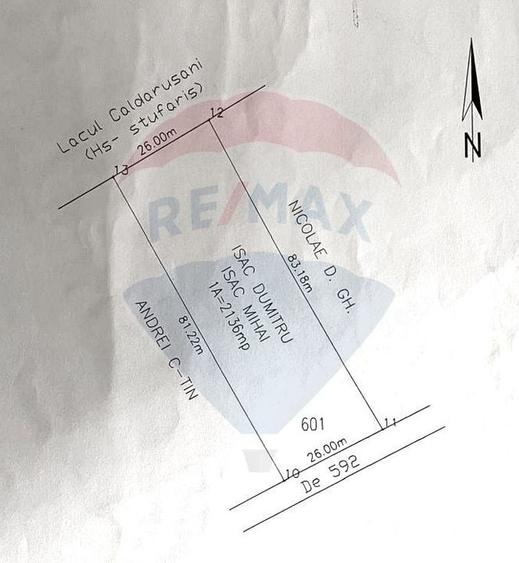 Teren Construcții intravilan de 2136 mp, în Grădiștea