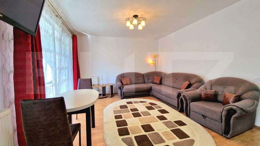 Apartament cu 2 camere semidecomandat, mobilat în Florești