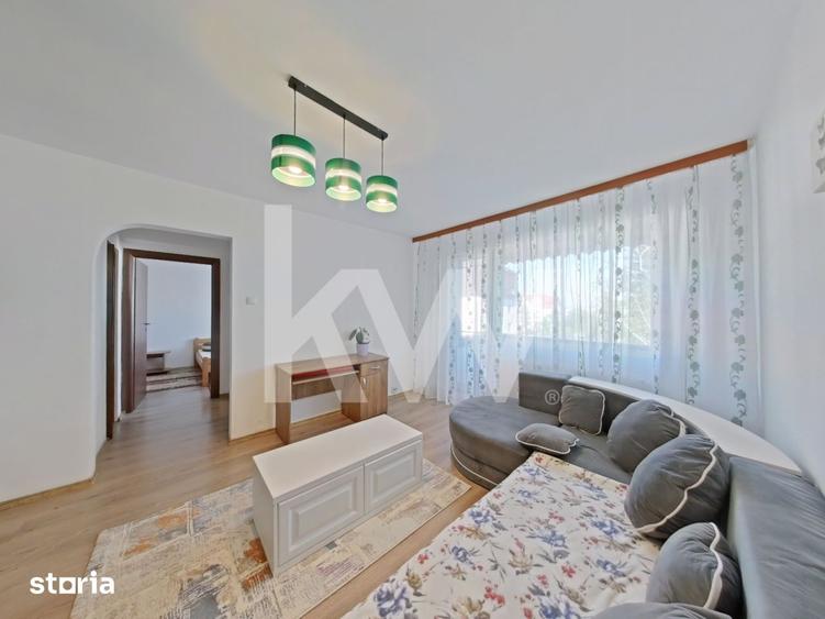 Apartament cu 2 camere semidecomandat, mobilat în Gării