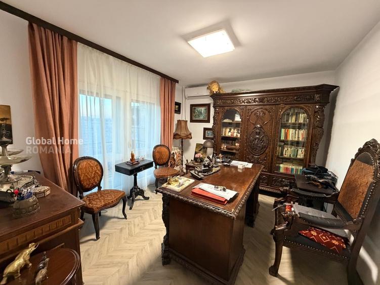 Apartament cu 6 camere semidecomandat, mobilat în Unirii