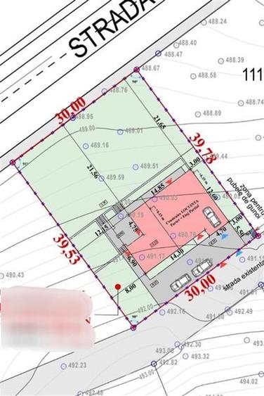 Casă individuală cu 5 camere cu Piscina în Central