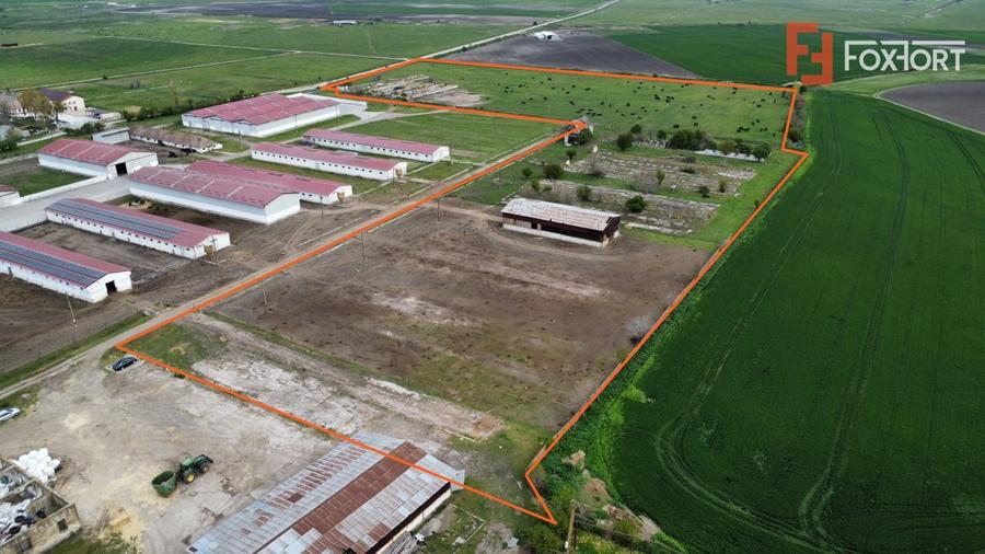 Teren Construcții intravilan de 58340 mp, în Sânmartinu Sârbesc