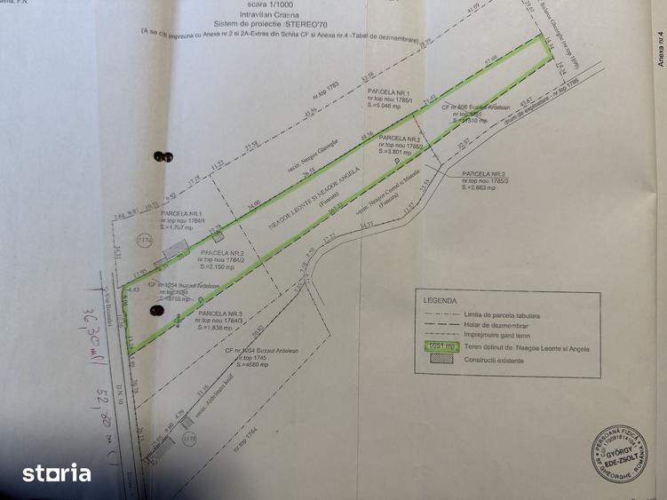 Teren de 5951 mp, în Sita Buzăului