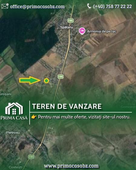 Teren intravilan de 1000 mp, în Spătaru