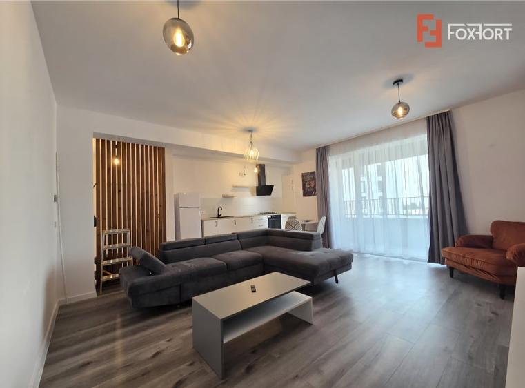 Apartament cu 2 camere semidecomandat, mobilat în Circumvalațiunii