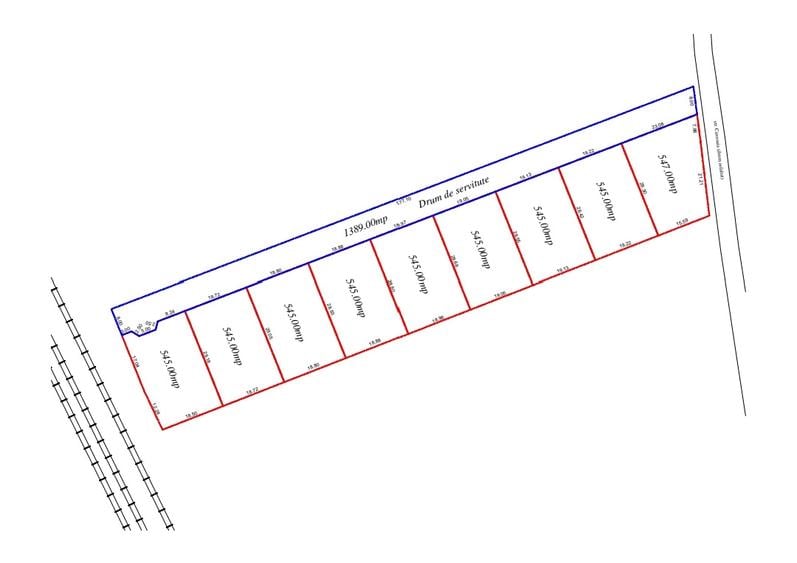 Teren Construcții intravilan de 6309 mp, în Izvoare