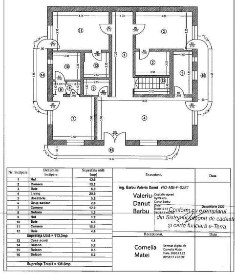 Proprietar, vand/inchiriez Snagov: Str. Zorelelor 2, 8 camere, 5 bai, 251mp utili, curte 454mp - 3