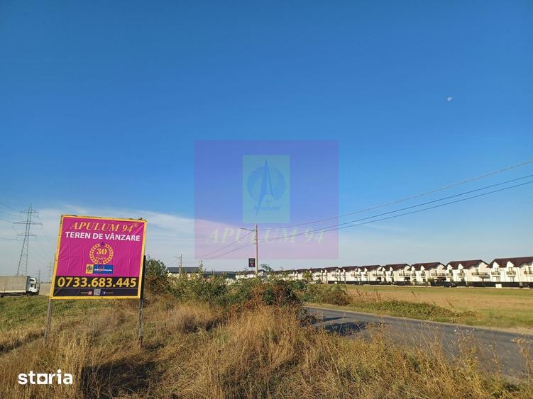 Sabareni, teren intravilan construibil 3 ha, pe DJ602 - 3