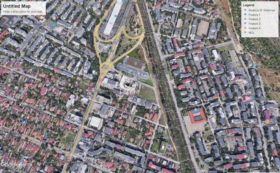 Teren Construcții intravilan de 2114 mp, în Km 4-5