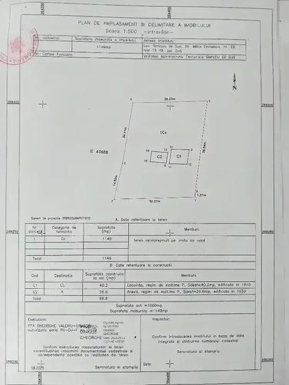 Teren de 1149 mp, în Șimnicu de Sus
