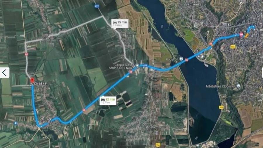 Teren Construcții intravilan de 4440 mp, în Găneasa