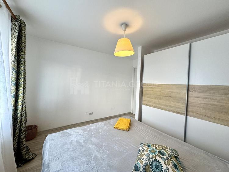 Apartament cu 2 camere semidecomandat, mobilat în Tractorul