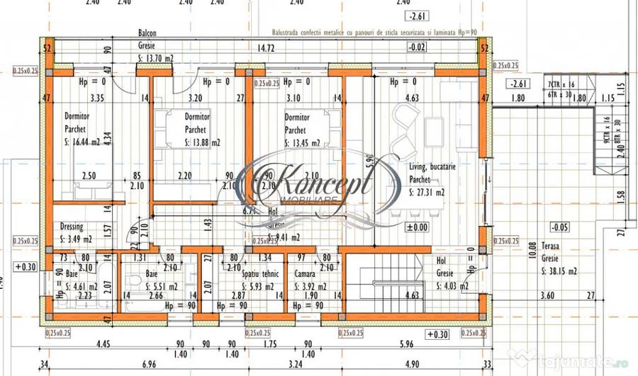 Casă cu 4 camere cu Teren 550 Mp în Dezmir