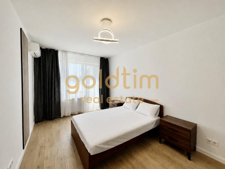 Apartament cu 2 camere nedecomandat, mobilat în Pipera