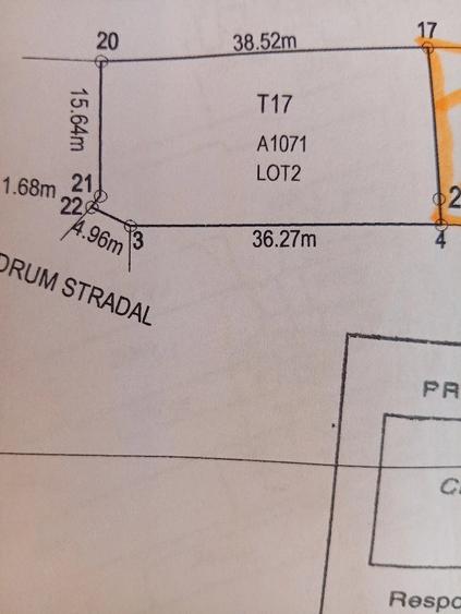 Teren de 788 mp, în Cataloi