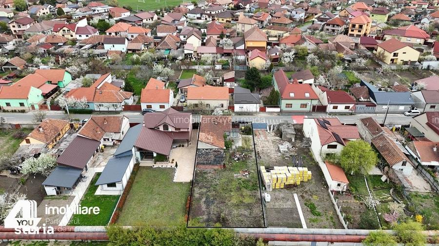 Casa in Gradiste cu teren 633mp fs 15ml - toate utilitatile