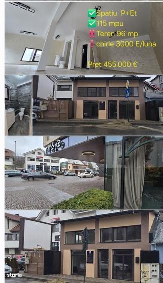 Spațiu comercial, de 116 mp, în Central