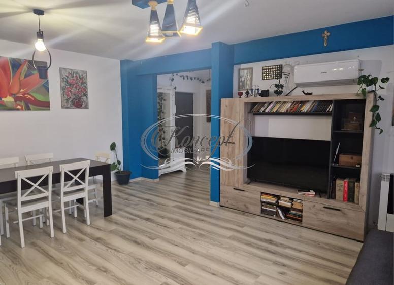 Apartament cu 2 camere semidecomandat, mobilat în Florești