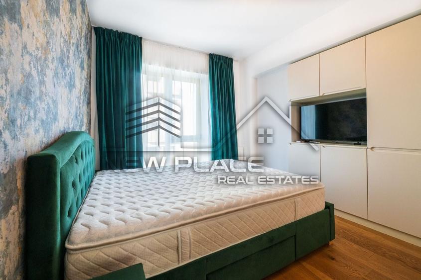 Apartament cu 2 camere decomandat, mobilat în Herăstrău